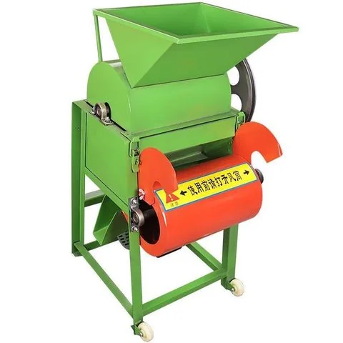 Electric peanut sheller rated at 200 kg per hour with a separating sieve