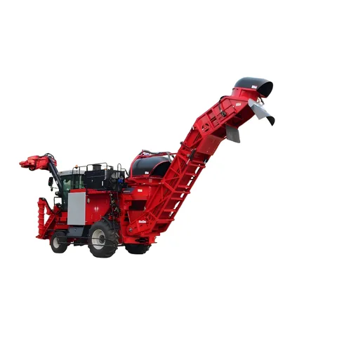 200 HP diesel sugarcane combine harvester with whole stalk chopper